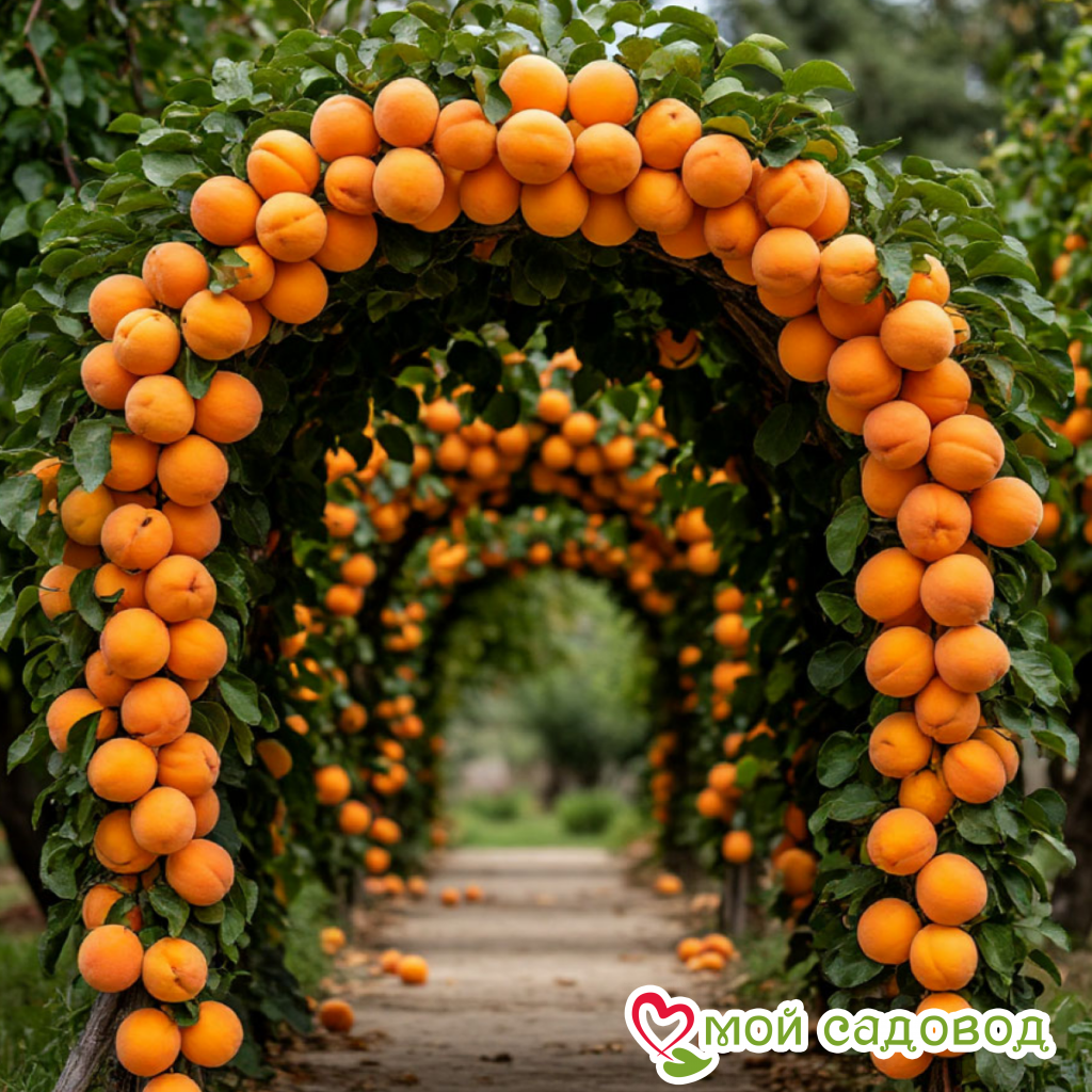 Абрикос Плетистый Янтарный Свет